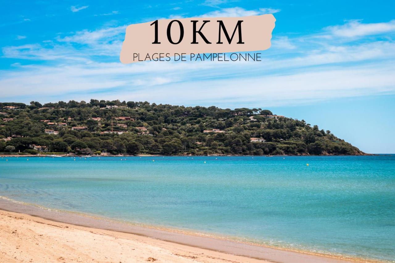 Le Ptit Olivier Piscine - Plage Gassin Eksteriør bilde